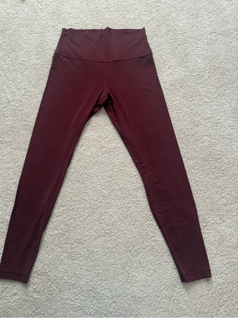 Lululemon Align Leggings – Size 10 – Burgundy/Maroon